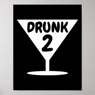 Funny Drunk 2 Party Thing Halloween Costume Poster