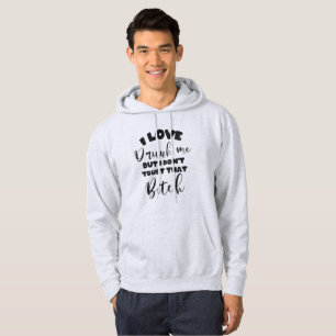 Funny Drunk Quote Women Wine Party Lover Gift Hoodie