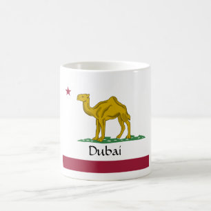 Funny Dubai Flag Coffee Mug