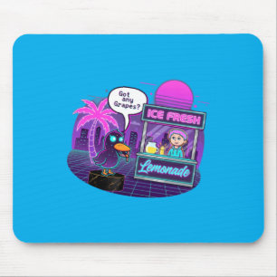 Funny Duck At Lemonade Stand Asking Gs Mouse Mat
