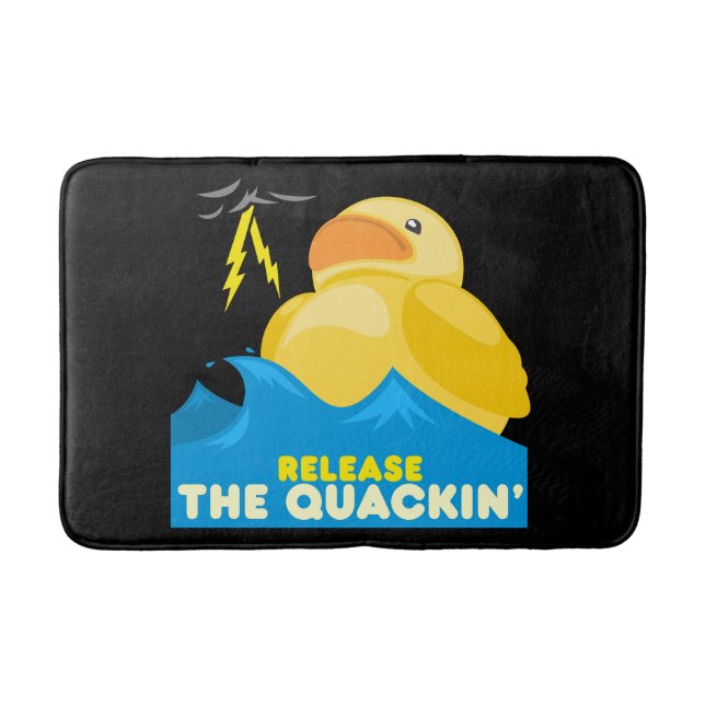 Funny Duck Bath Mat (Front)