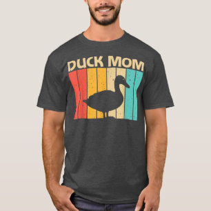 Funny Duck Design For Mom Mother Duck Farmer Hunti T-Shirt