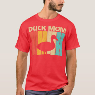 Funny Duck Design For Mum Mother Duck Farmer Hunti T-Shirt