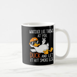 Funny Duck Graphic Tees Men Women Funny Quote  Coffee Mug