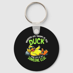 Funny Duck Graphic Tees Men Women Teens Funny Quot Key Ring