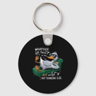 Funny Duck Graphic Tees Men Women Teens Funny Quot Key Ring