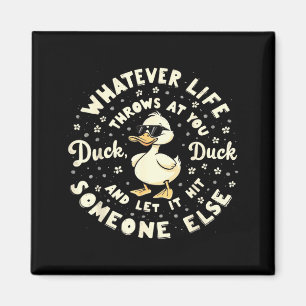 Funny Duck Graphic Tees Men Women Teens Funny Quot Magnet
