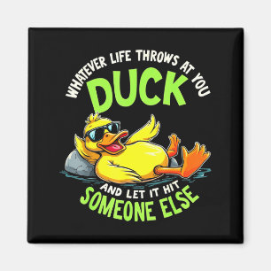 Funny Duck Graphic Tees Men Women Teens Funny Quot Magnet