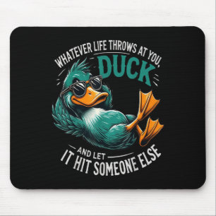 Funny Duck Graphic Tees Men Women Teens Funny Quot Mouse Mat