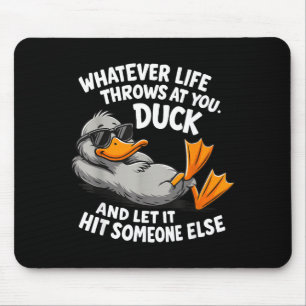 Funny Duck Graphic Tees Men Women Teens Funny Quot Mouse Mat