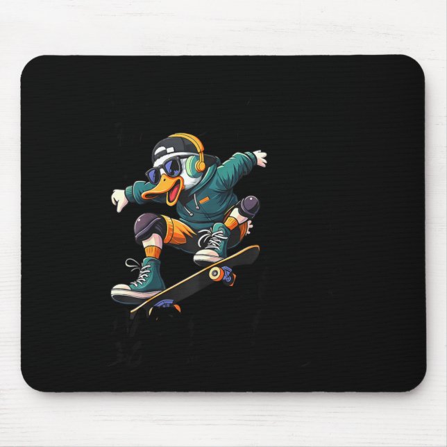 Funny Duck Graphic Tees Men Women Teens Funny Quot Mouse Mat (Front)