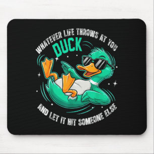 Funny Duck Graphic Tees Men Women Teens Funny Quot Mouse Mat