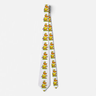 Funny duck hula hoop | Choose background colour Tie