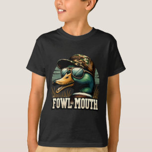 Funny Duck Hunter Shirt Fowl Mouth Duck Hunting Go