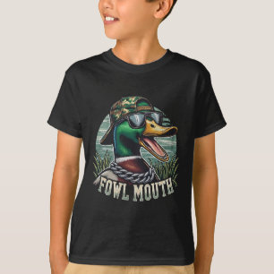 Funny Duck Hunter Shirt Fowl Mouth Duck Hunting Go