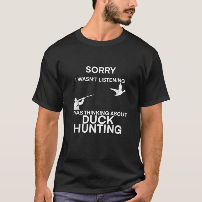 Funny Duck Hunting Accessories T-Shirt (Front)