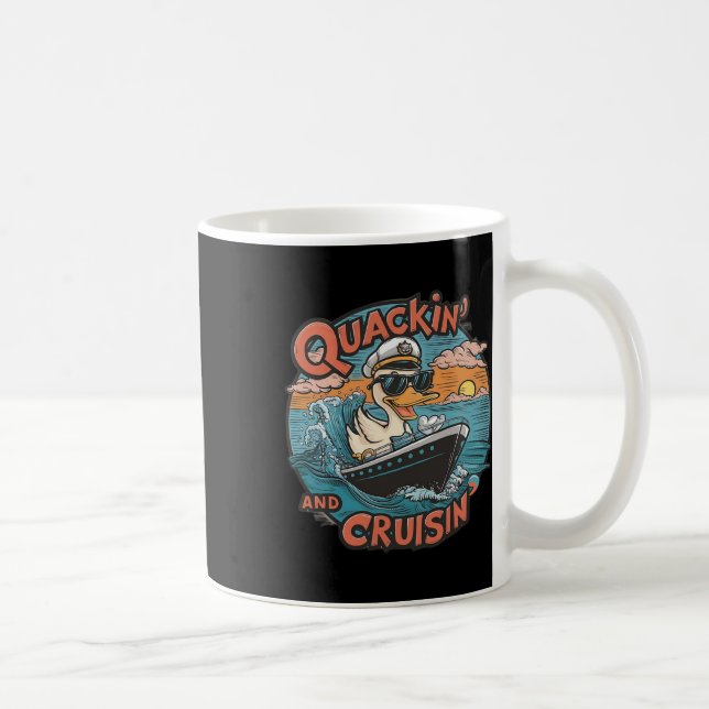 Funny Duck Hunting Hiding  Coffee Mug (Right)