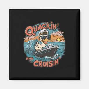 Funny Duck Hunting Hiding Magnet