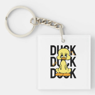 Funny Duck Key Ring