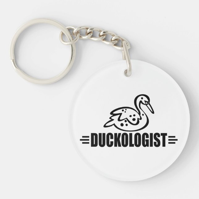 Funny Duck Key Ring (Front)