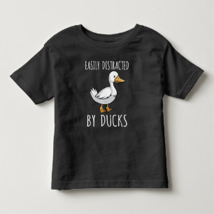 Funny Duck Lover Bird Watching Fan Toddler T-Shirt