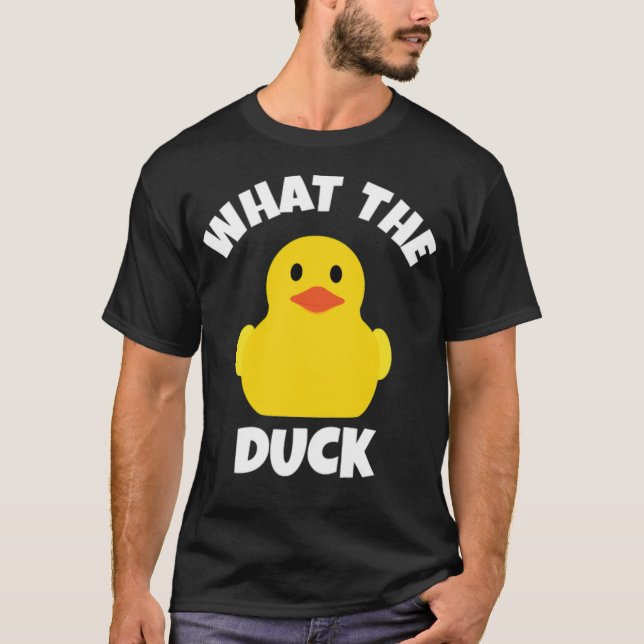 Funny Duck Meme Duck Pun Duck Joke kids  T-Shirt (Front)