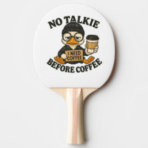 Funny Duck No Talkie Before Coffee Cute Coffee Lov
