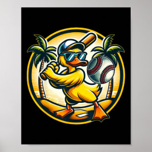 Funny Duck Sell Shirt Kids Men Women Boys Girls So Poster