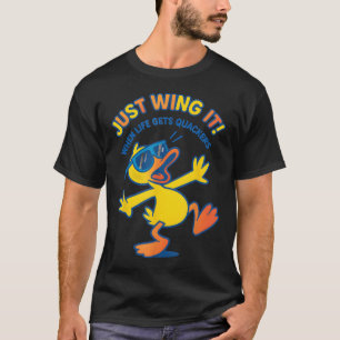 Funny Duck Shirt Funny Quote Graphic Tees For Men