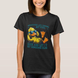 Funny Duck Shirt Funny Quote Graphic Tees For Men