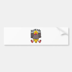 Funny Duck Tape Bumper Sticker