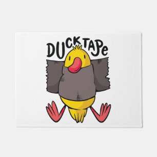 Funny Duck Tape Doormat
