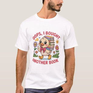 Funny Duck with Books – Book Lover Gift T-Shirt