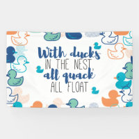 Funny Ducks and Quack Float Puns Quote Design