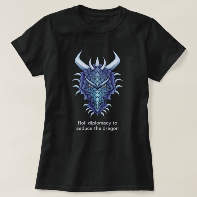 Funny Dungeons And Dragons T-Shirt (Design Front)