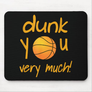 Funny Dunk You Very Much Basketball Summer Camp Sp Mouse Mat
