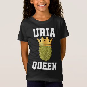 Funny Durian Queen Outfit Fruit Lovers For Women T-Shirt