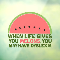 Funny Dyslexia Joke Melons from Lemons