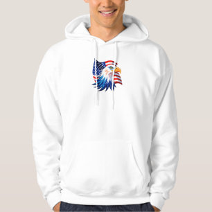 Funny Eagle Sunglasses Freedom Hoodie