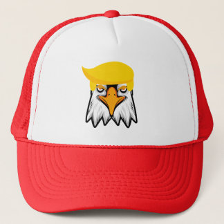 Funny Eagle with Trump Hair T-Shirt Trucker Hat