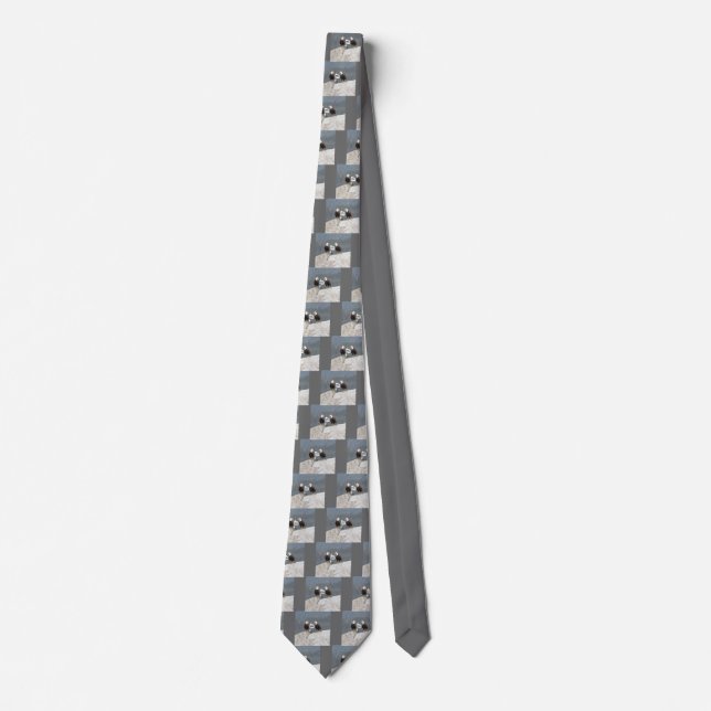 Funny Eagles and Seagull Necktie (Front)