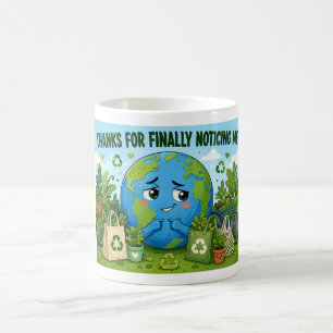 Funny Earth Day Eco Planet Coffee Mug