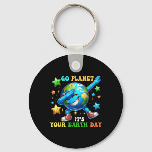 Funny Earth Day Go Planet Its Your Earth Day 2024 Key Ring