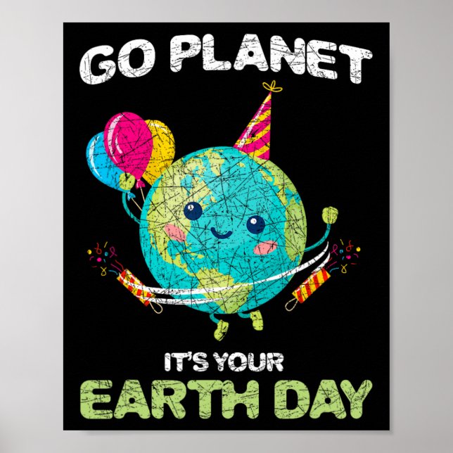 Funny Earth Day  Poster (Front)