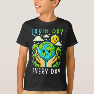 Funny Earth Day Save The Planet Cute Earth Day  T-Shirt