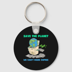 Funny Earth Day Shirt For Women Men Save The Earth Key Ring