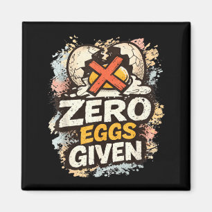 Funny Easter Adult Quote Edgy Sarcastic Bunny Magnet