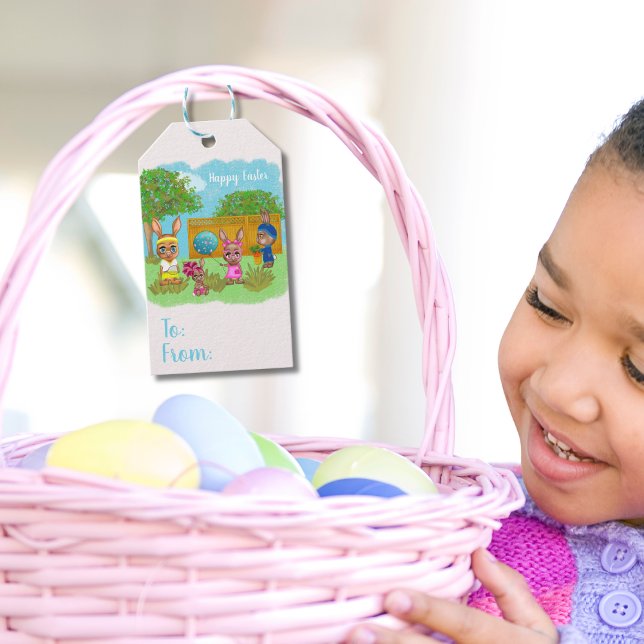 Funny Easter Bunny Crew Gift Tags (Creator Uploaded)