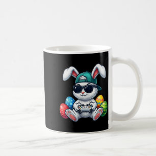 Funny easter bunny gaming video game gamer easter coffee mug