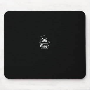 Funny Easter Bunny Rabbit Magic Hat Wand Magician Mouse Mat